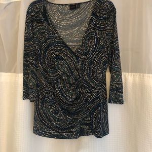 Rafaella top- multi - Size Med pet